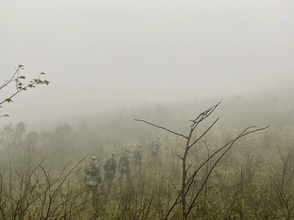 Hình ảnh lính biên phòng tuần tra giữa trời đông giá rét ảnh 2 Hình ảnh lính biên phòng tuần tra giữa trời đông giá rét ảnh 2