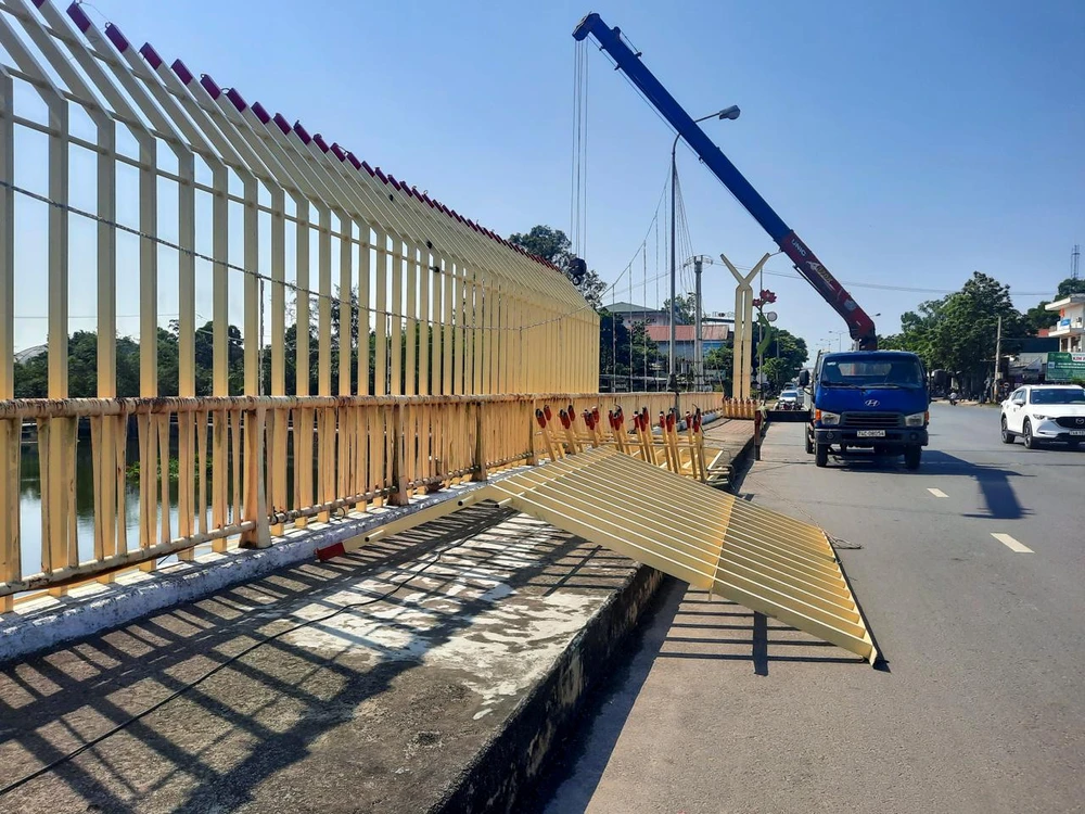 Đặc biệt, công trình này được thi công khi chưa được sở GTVT tỉnh này cấp phép.