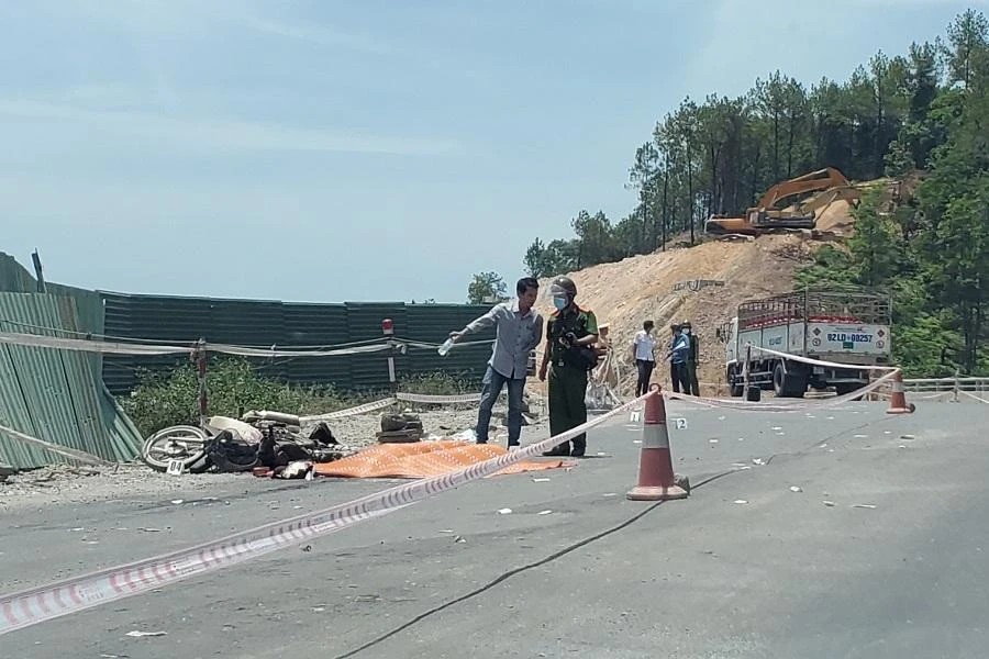 Vụ tai nạn khiến một người đàn ông tử vong.