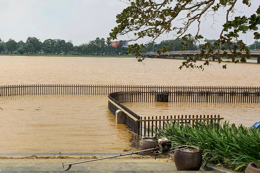 Từ ngày khánh thành, cây cầu thu hút đông du khách đến tham quan.