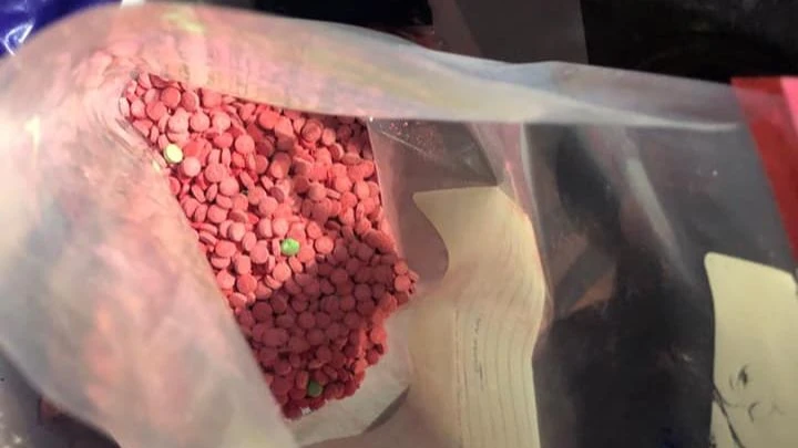 Số ma túy bị lực lượng chức năng thu giữ. Ảnh: CAQT