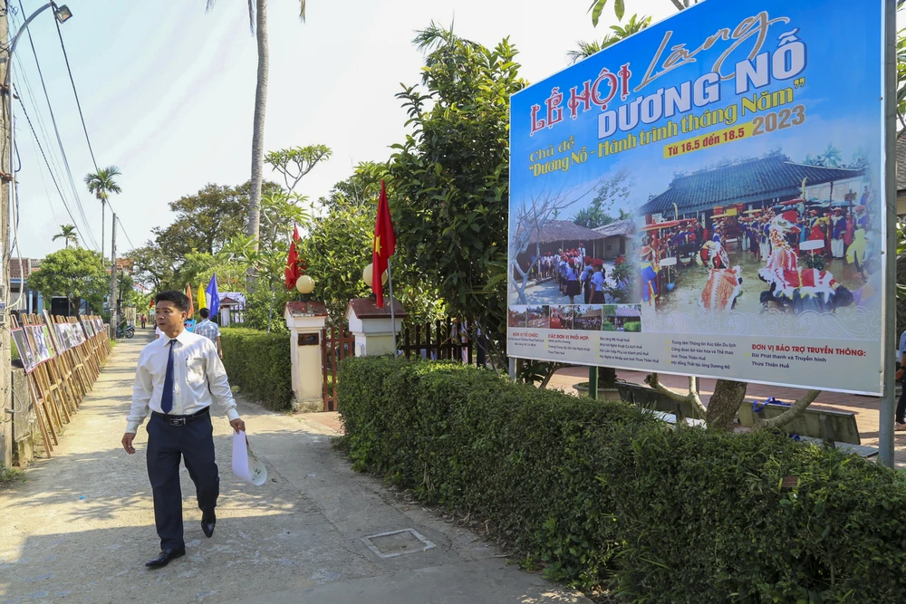 Trong những năm tháng đặc biệt quan trọng đó, làng Dương Nỗ đã trở thành một địa danh không thể thiếu trong dấu ấn của Người tại Thừa Thiên Huế.