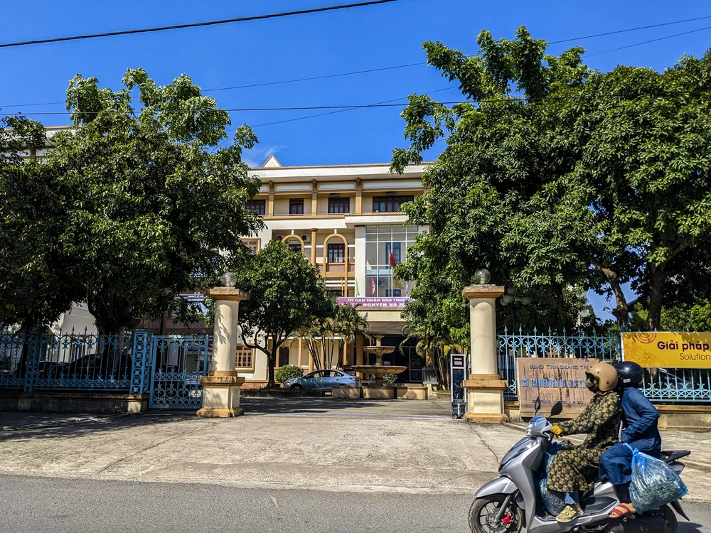 Trụ sở sở TN&amp;MT tỉnh Quảng Trị.