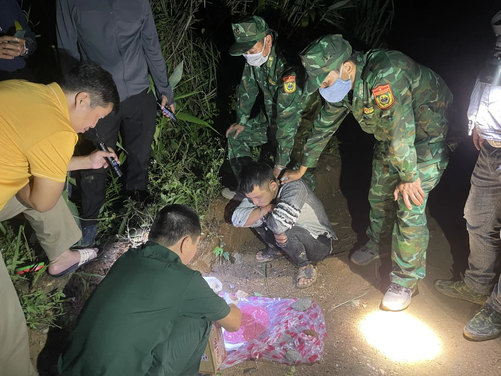 Hồ Ngọc Quý bị bắt khi đang vận chuyển 6.000 viên ma túy tổng hợp. Ảnh: M.HÙNG