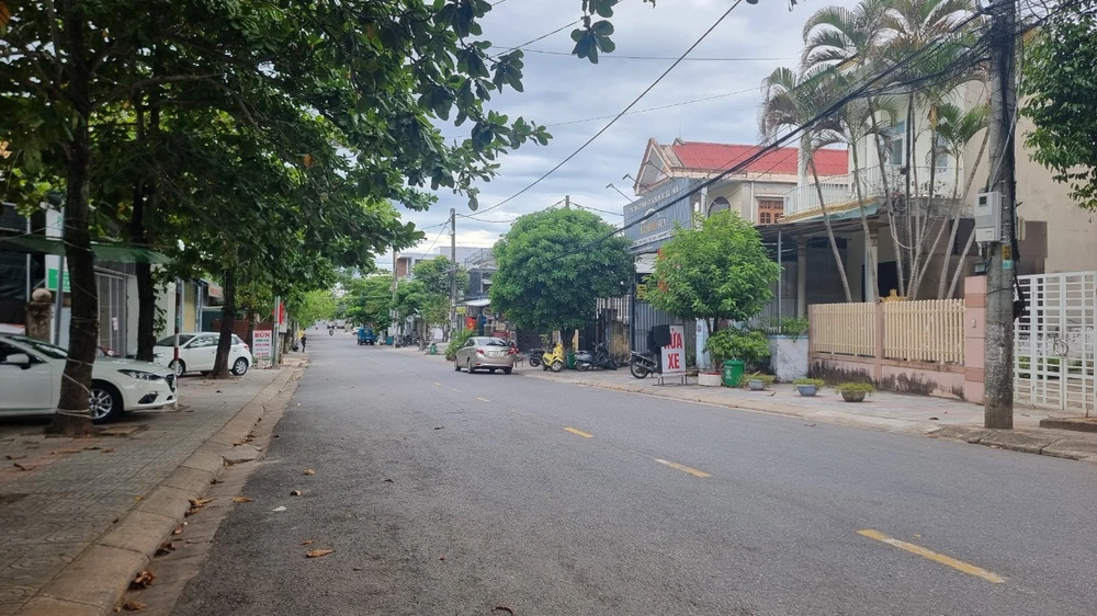 Đoạn đường xảy ra sự việc. Ảnh:HT