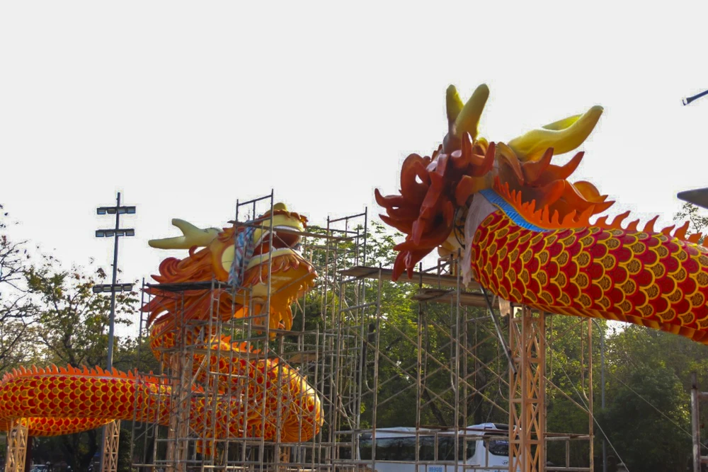 Linh vật rồng ở Huế