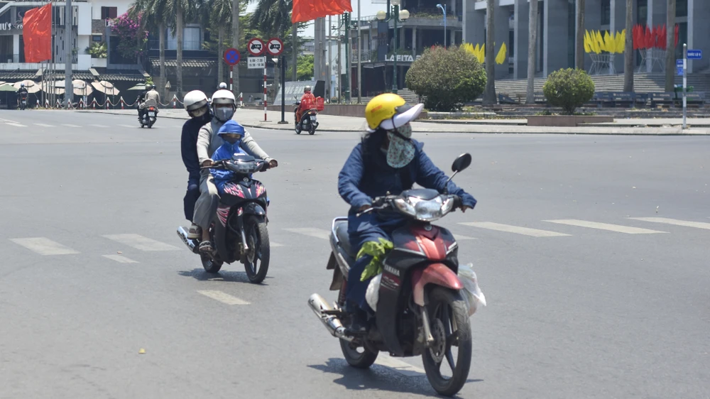 nắng nóng kỷ lục ở TP Đông Hà