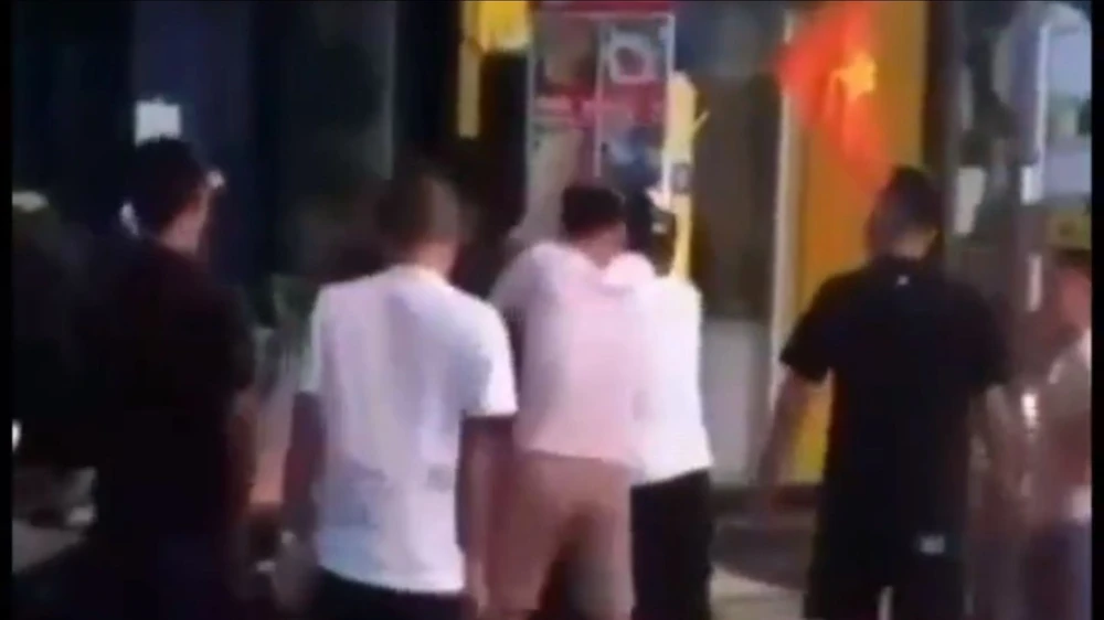 Hiện trường vụ ẩu đả ở Huế