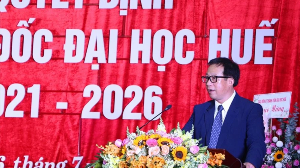 Ông Lê Anh Phương - Giám đốc Đại học Huế. 