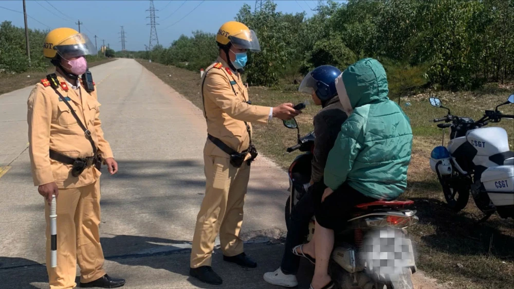 Vi phạm nồng độ cồn