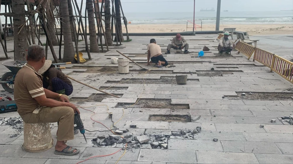 đá tự nhiên bị vỡ