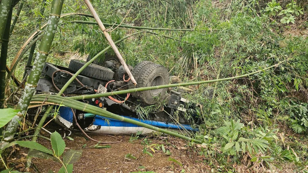 tài xế tử vong trong cabin