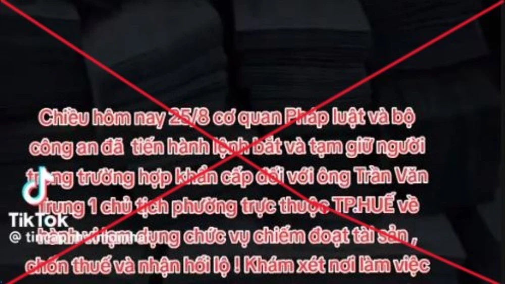 chủ tịch phường ở Huế