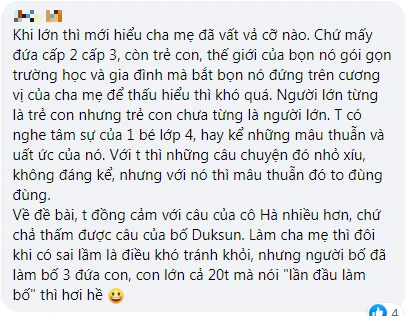Một số bình luận tranh cãi trái chiều của cư dân mạng. Ảnh: Chụp màn hình.
