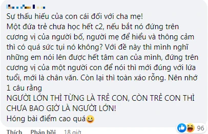 Một số bình luận tranh cãi trái chiều của cư dân mạng. Ảnh: Chụp màn hình.