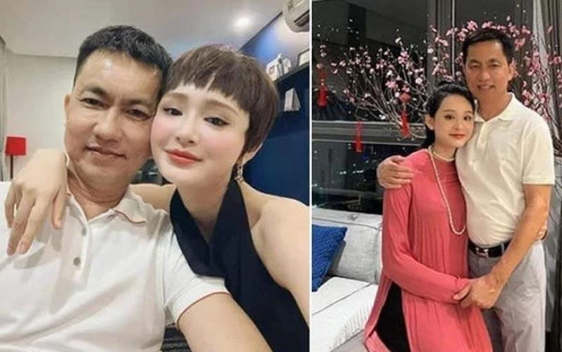 Hình ảnh thân mật với đại gia đã có gia đình của Hiền Hồ được chia sẻ chóng mặt trên mạng xã hội. Ảnh: TL.