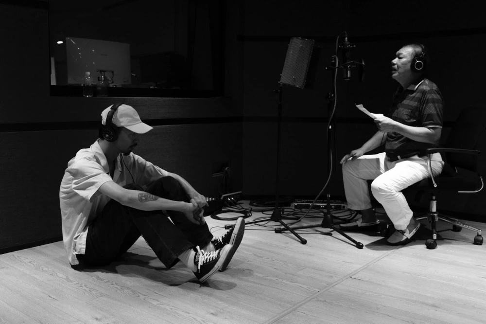 Đại diện của hai thế hệ hợp tác cùng nhau trong sản phẩm nhạc hứa hẹn sự bùng nổ. Ảnh: NVCC.