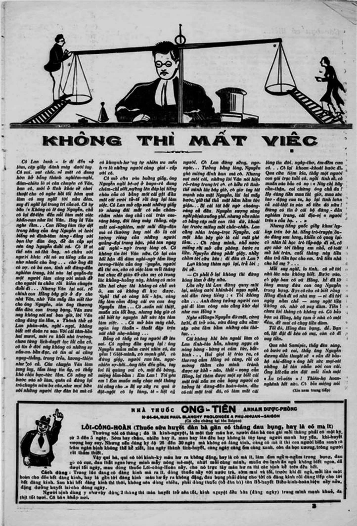 Một bài báo về pháp luật trên báo Đàn bà mới. ẢNH TL.