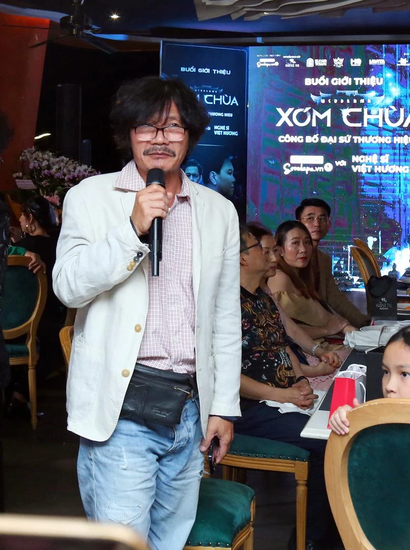 Đây cũng là lần đầu tiên Việt Hương mời NSƯT Công Ninh - thầy của Việt Hương tham gia web drama. Ảnh: NSCC.