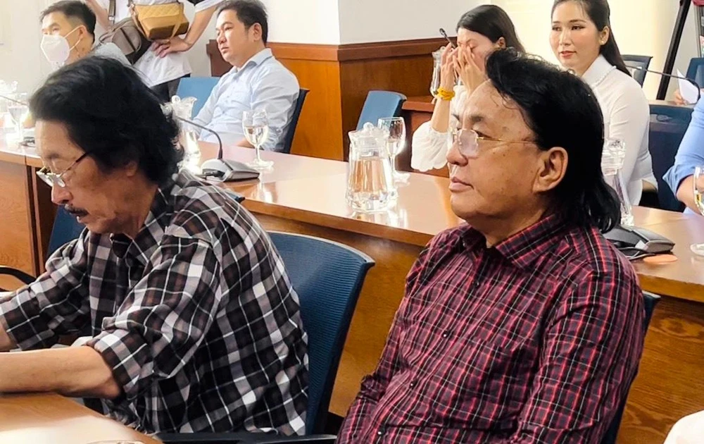 NSND Thanh Tuấn băn khoăn về các thí sinh tham gia cuộc thi. Ảnh: VĂN HÀ.