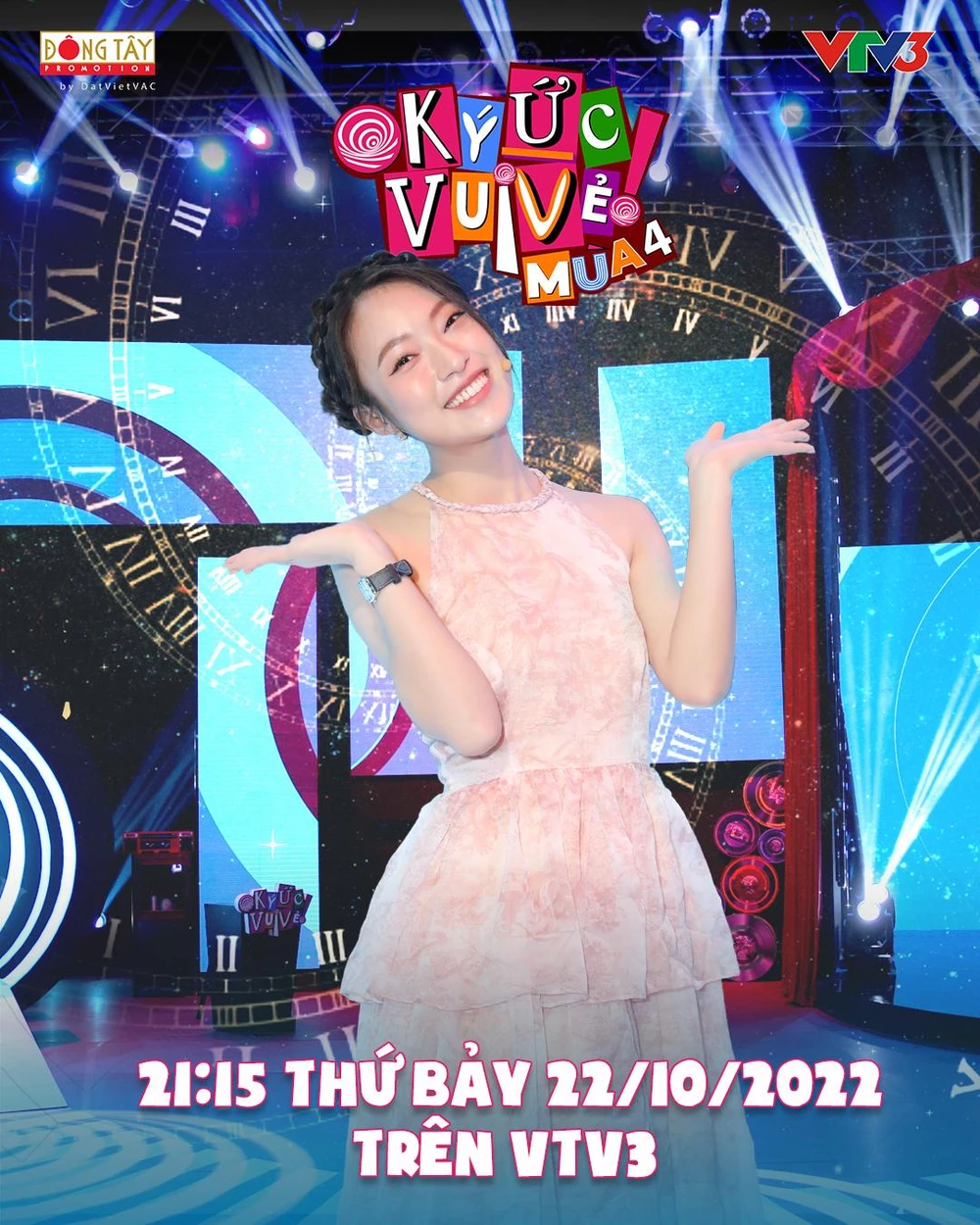 Khánh Vy là khách mời của đội thập niên 10. Ảnh: BTC