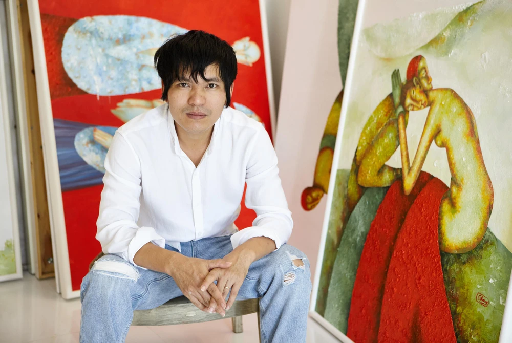 Hoạ sĩ Lê Minh Phong. Ảnh: NVCC Hoạ sĩ Lê Minh Phong. Ảnh: NVCC