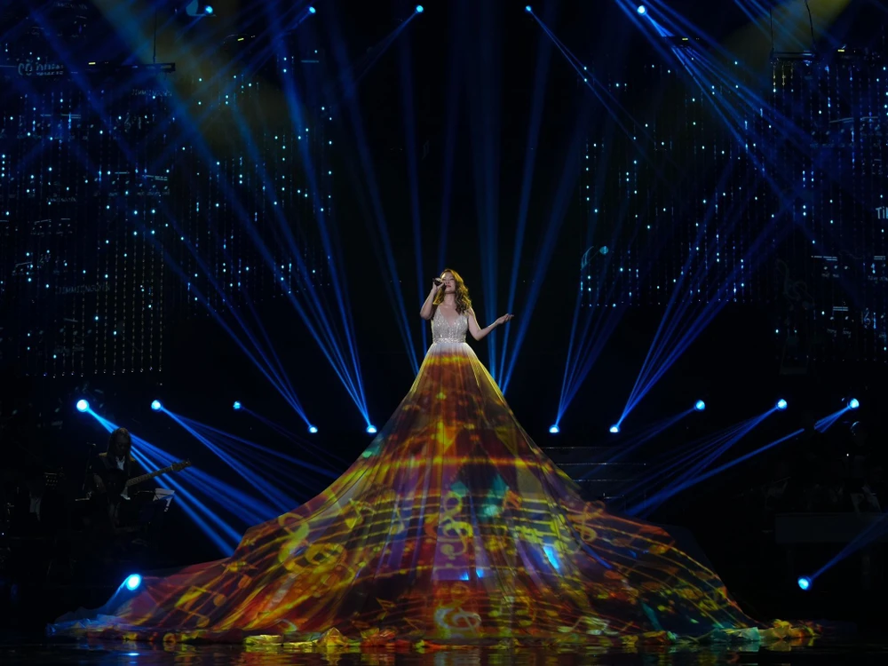 Nhiều năm qua, Ngọc Phạm lùi lại phía sau để chăm sóc cho gia đình nhỏ và quán xuyến công việc cho chồng. Ảnh: BIL