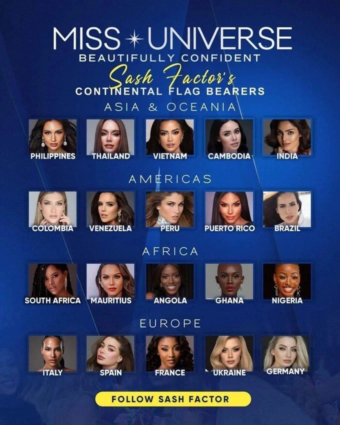 Ngọc Châu - đại diện Việt Nam được Sash Factor xếp vào nhóm 20 thí sinh triển vọng tại Hoa hậu Hoàn vũ 2022. Ảnh: Sash Factor.