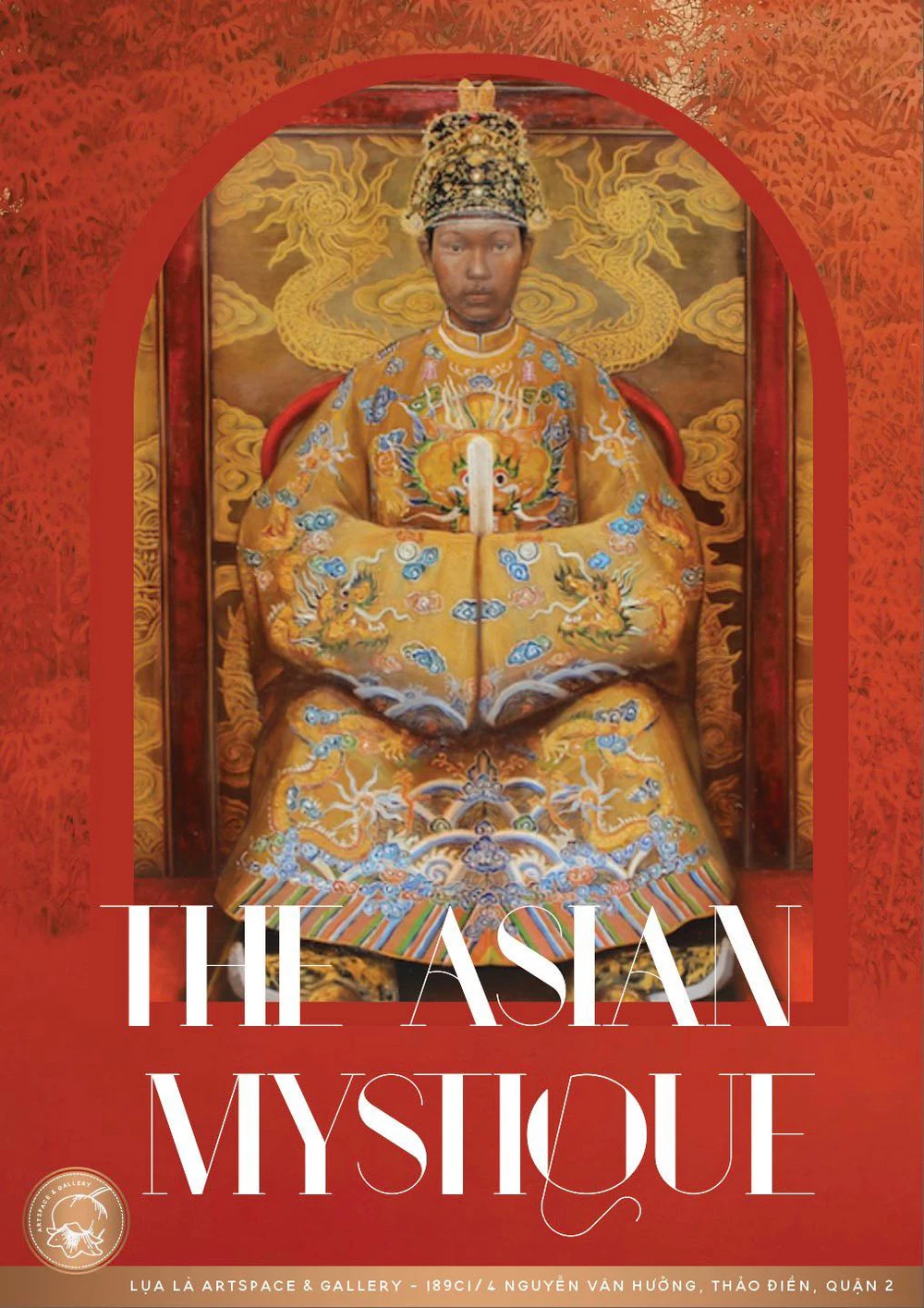 Triển lãm "The Asian Mystique - Châu Á bí ẩn" diễn ra tại Lụa Là Artspace &amp; Gallery. Ảnh: BTC