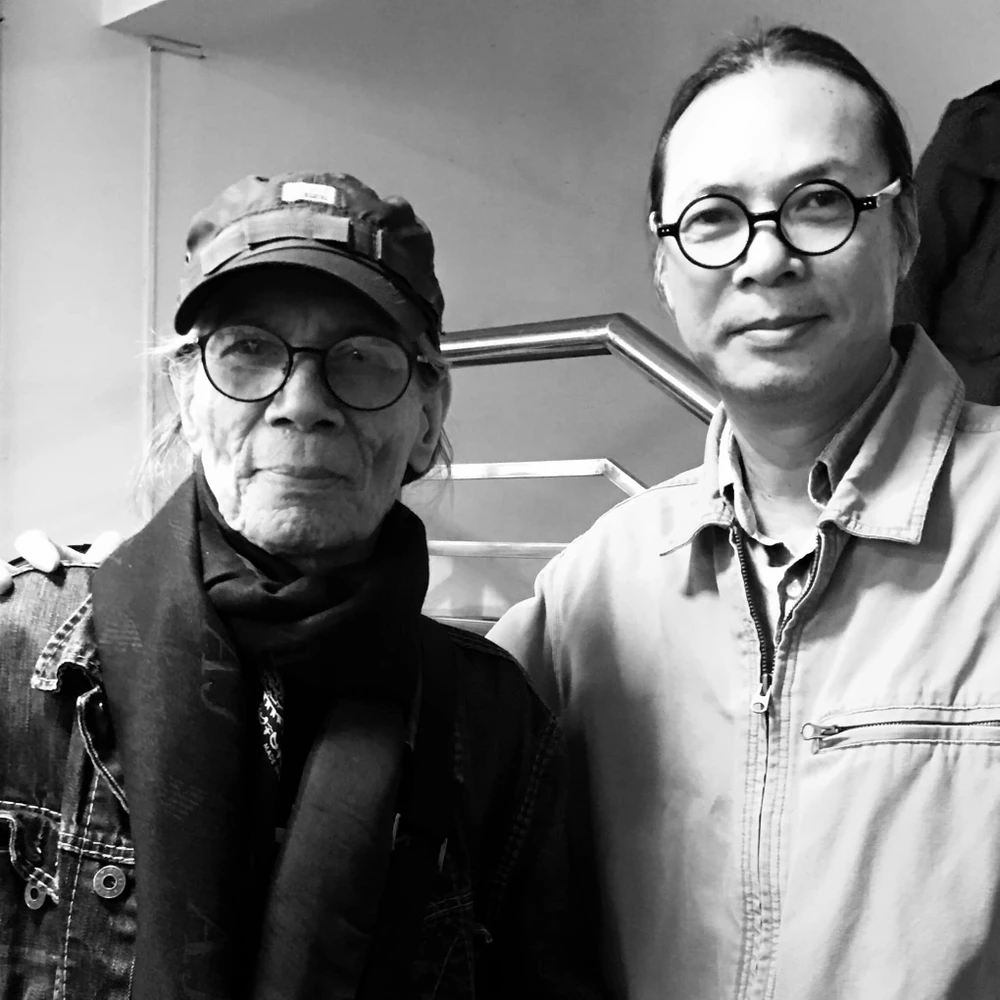 Cố NSND, đạo diễn Doãn Hoàng Giang và NSƯT Trần Lực. Ảnh: NSCC