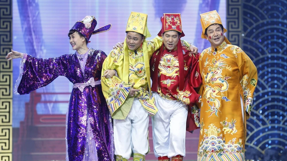 Vân Dung là gương mặt gắn liền với chương trình Táo quân trong 20 năm qua. Ảnh: VFC