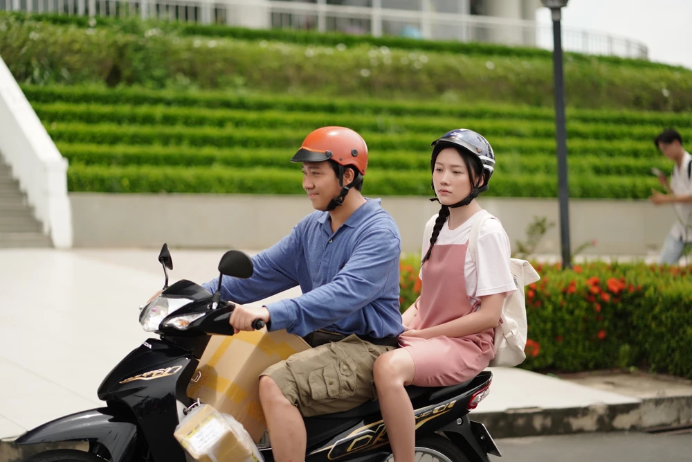 Cảnh quay trong "Nhà bà Nữ". Ảnh: ĐPCC Cảnh quay trong "Nhà bà Nữ". Ảnh: ĐPCC