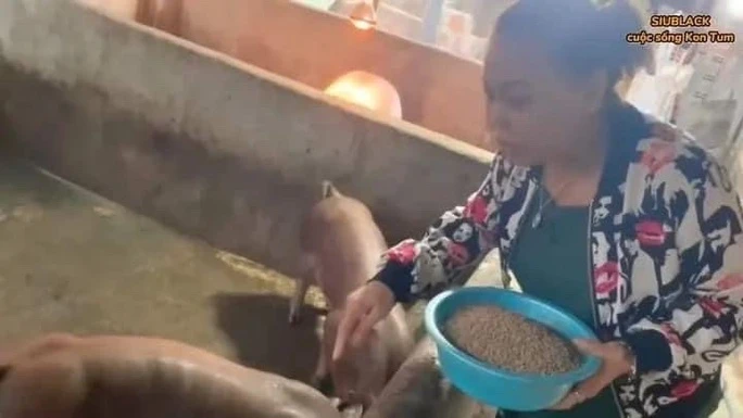 Nữ ca sĩ bày tỏ: "Trừ thời gian đi diễn, mỗi ngày ở nhà tôi giúp ông xã cắt rau, nấu cám heo. Hết công việc nhà, tôi phụ con chăm sóc cháu, đưa tụi nhỏ đến trường. Cầm micro, mặc áo lên thì tôi là ca sĩ; bỏ micro xuống, cởi áo ra thì tôi là bà nông dân bình thường thôi".