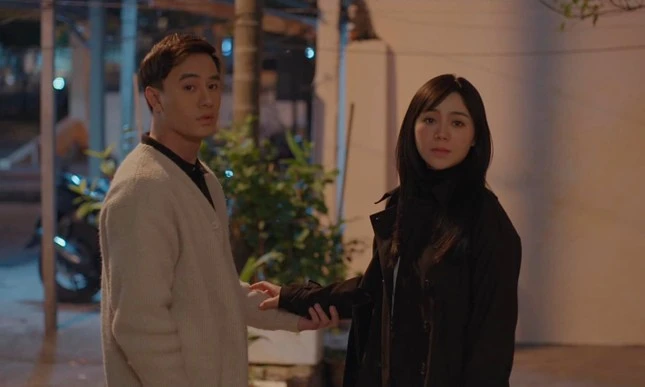 Mối quan hệ giữa Hạnh và Trung (bạn trai cũ) vẫn mập mờ. Ảnh: Chụp màn hình.