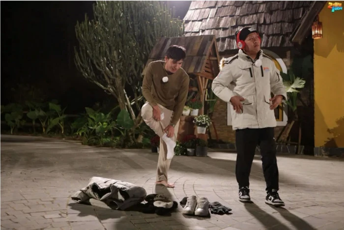 Một cảnh trong chương trình "2 ngày 1 đêm" tập 30. Ảnh: Chụp màn hình. Một cảnh trong chương trình "2 ngày 1 đêm" tập 30. Ảnh: Chụp màn hình.