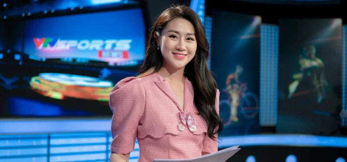 MC thể thao Mai Anh là gương mặt quen thuộc trên sóng VTV. Ảnh: Tư liệu.