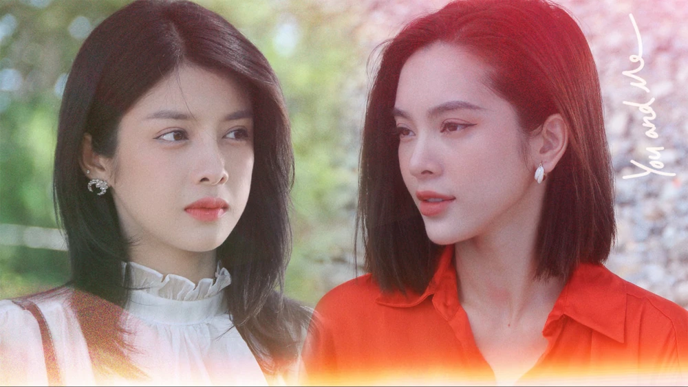 Trình Mỹ Duyên và Quỳnh Lương trong "Mặt trời mùa đông". Ảnh: NSX