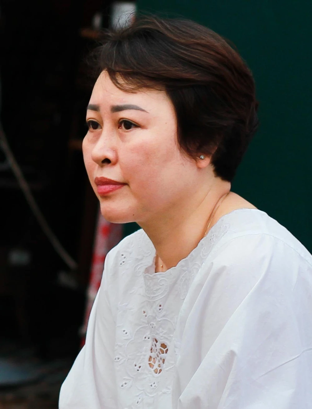 Tác giả Thùy Trang tại buổi ra mắt cuốn tự truyện cũng là tác phẩm đầu tay của mình. Ảnh: T.T Tác giả Thùy Trang tại buổi ra mắt cuốn tự truyện cũng là tác phẩm đầu tay của mình. Ảnh: T.T