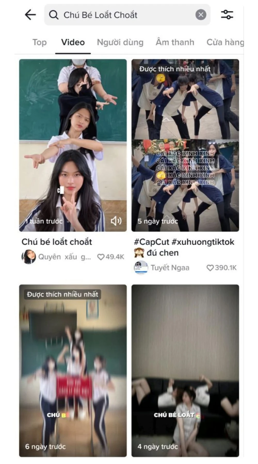 Loạt clip nhảy trên nền nhạc chế bài thơ "Lượm" của các học sinh gây bức xúc. Ảnh: MXH