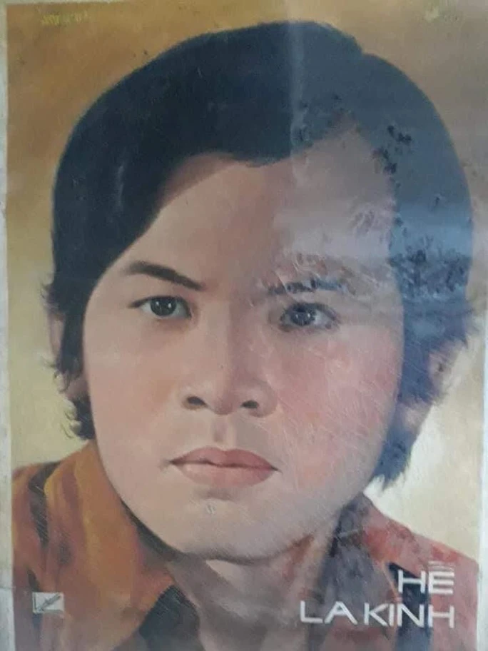 Nghệ sĩ La Kính thời trẻ