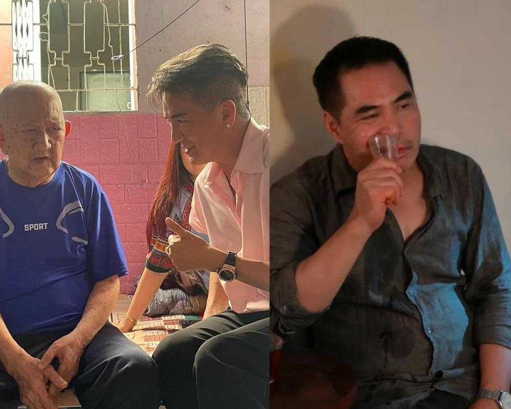 Từ trái sang: Nghệ sĩ Mạc Can, Đàm Vĩnh Hưng và Trung Dũng. Ảnh: FBNV, ĐPCC