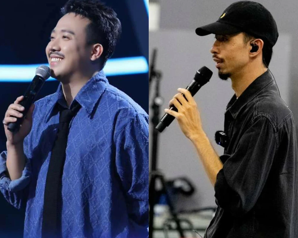 Trấn Thành và Đen Vâu. Ảnh: FBNV, NSCC Trấn Thành và Đen Vâu. Ảnh: FBNV, NSCC