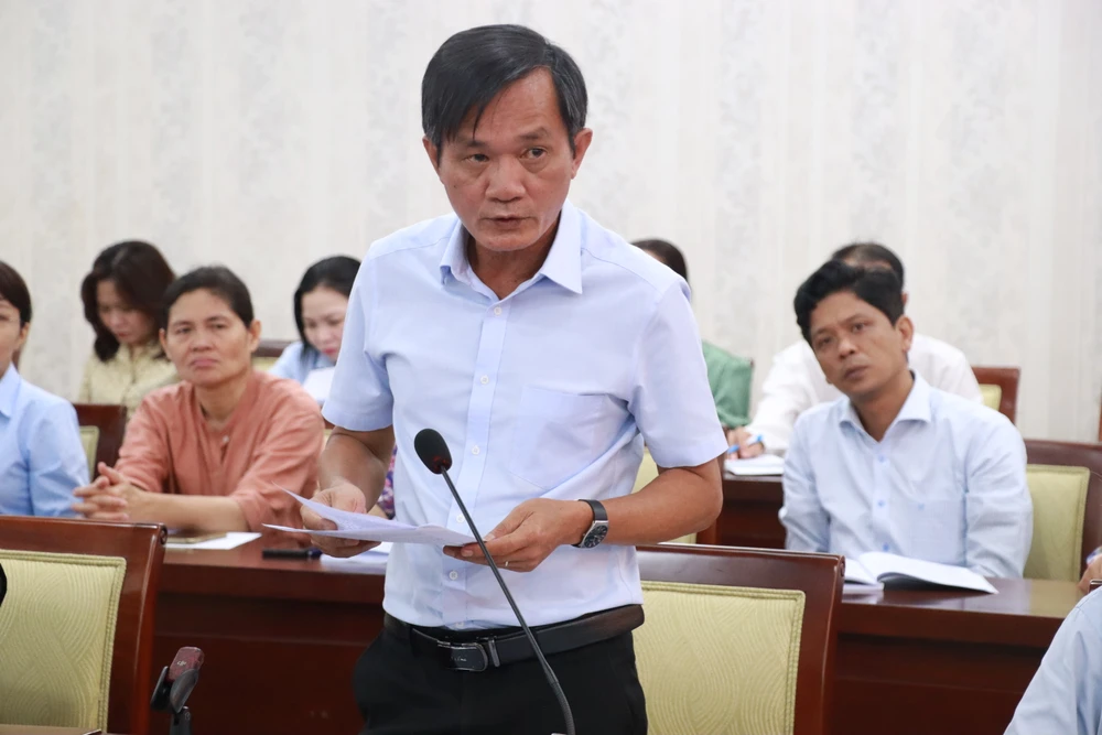 Ông Nguyễn Đức Hiển, Phó tổng biên tập báo Pháp Luật TP.HCM