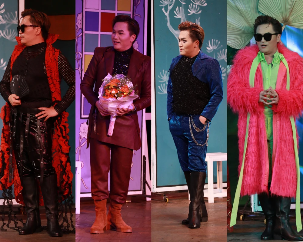 Đại Nghĩa đầy "Sắc màu" trong những bộ trang phục nổi bật.