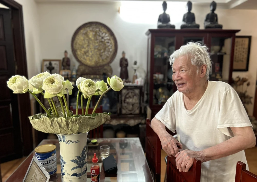 Nhà giáo, NSND Trần Bảng (1926-2023). Ảnh: FB NSƯT Trần Lực