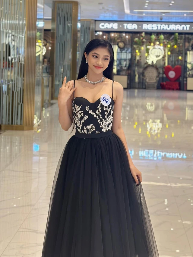 Huỳnh Minh Kiên là một trong những thí sinh nhỏ tuổi của Miss World Vietnam 2023. Minh Kiên sinh năm 2004 tại Ninh Thuận. Ảnh: BTC