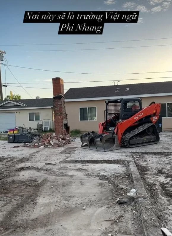 Ca sĩ Trizzie Phương Trinh thông báo địa điểm xây trường Việt ngữ của cố ca sĩ Phi Nhung. Ảnh: FBNV