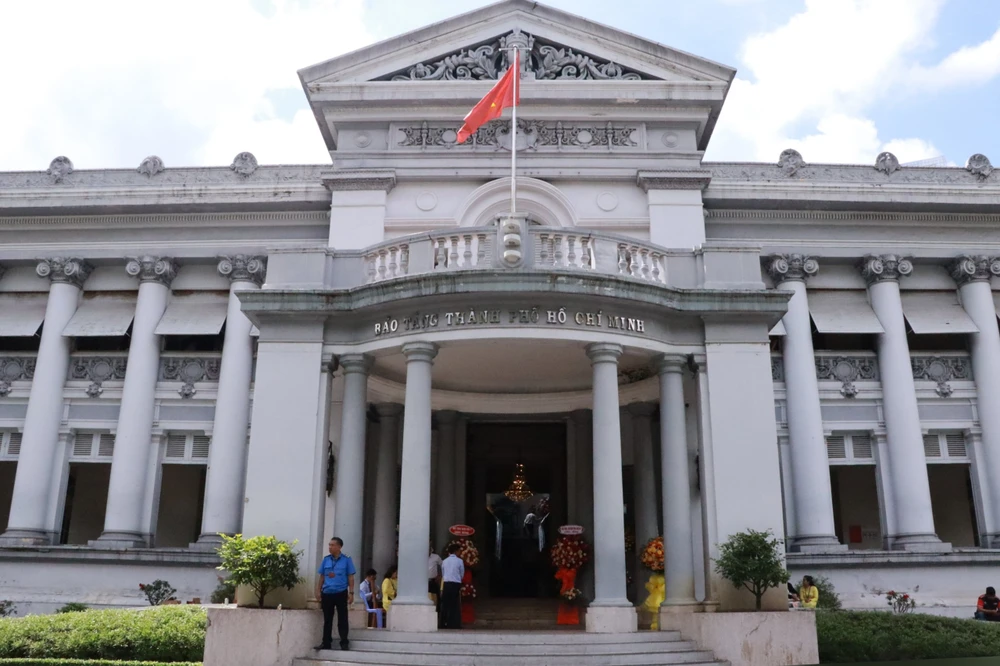 Bảo tàng TP.HCM tiền thân là Nhà Bảo tàng Cách mạng TP.HCM được thành lập vào ngày 12-8-1978. Ảnh: VĂN HÀ