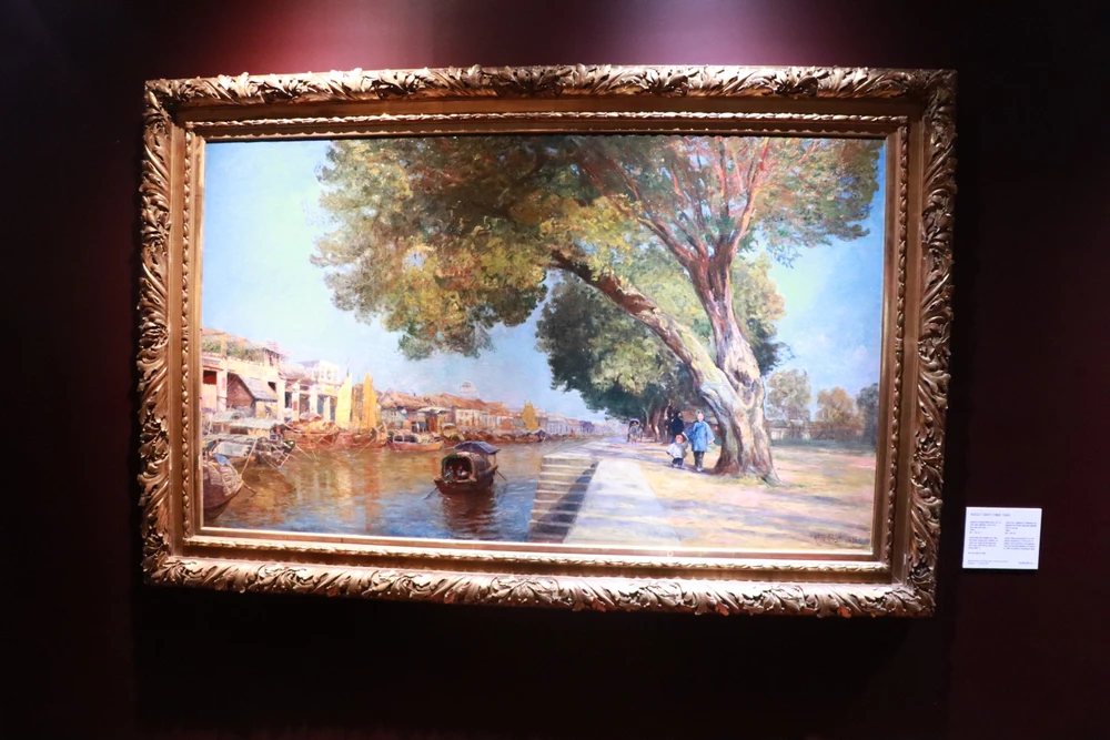 Tác phẩm "Ngược dòng kênh Tàu Hũ từ cầu Malabars, Chợ Lớn" của họa sĩ Adolf Obst, vẽ năm 1898. Tác phẩm "Ngược dòng kênh Tàu Hũ từ cầu Malabars, Chợ Lớn" của họa sĩ Adolf Obst, vẽ năm 1898.