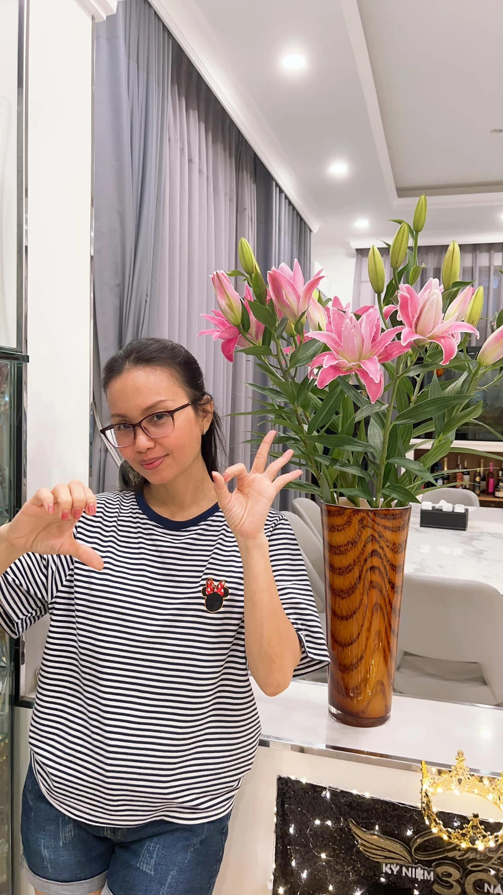 Cẩm Ly thường đăng tải hình ảnh cuộc sống đời thường. Ảnh: FBNV